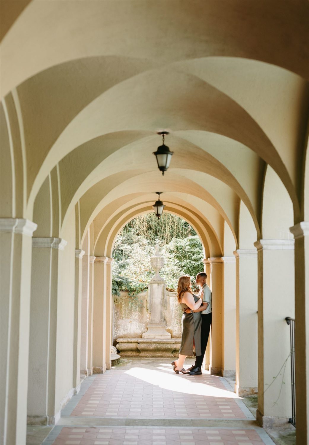 arches feature engagement session